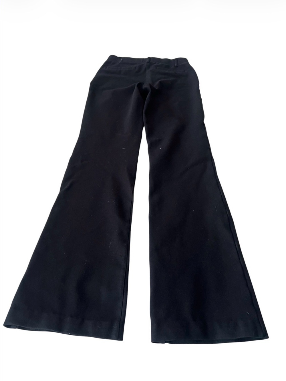 Quince Black Flare Leg Pants Size XS